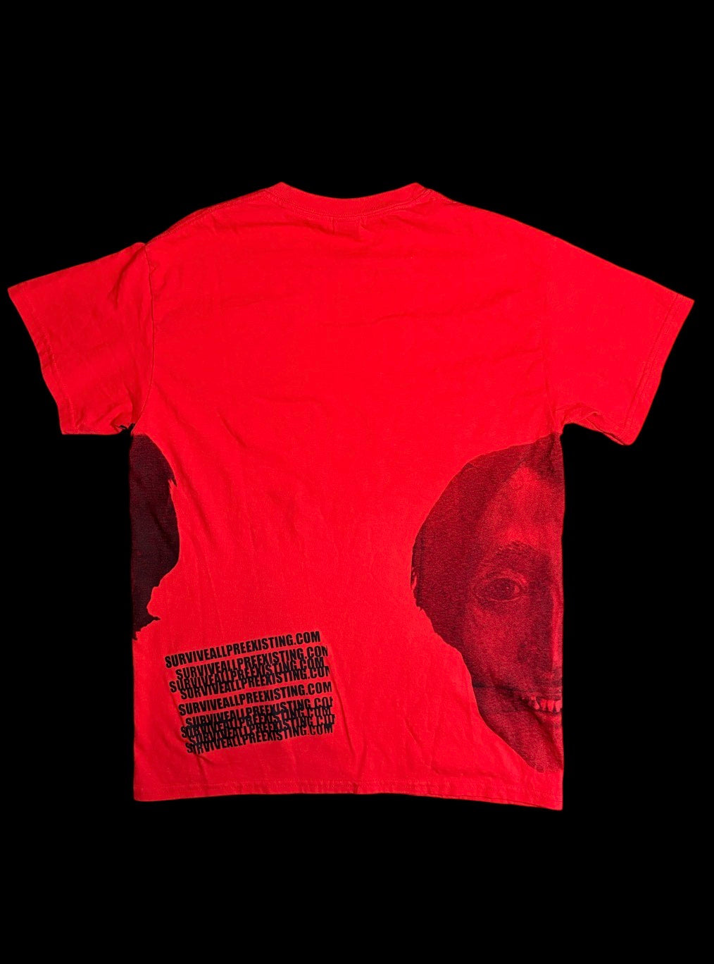 triple face tee