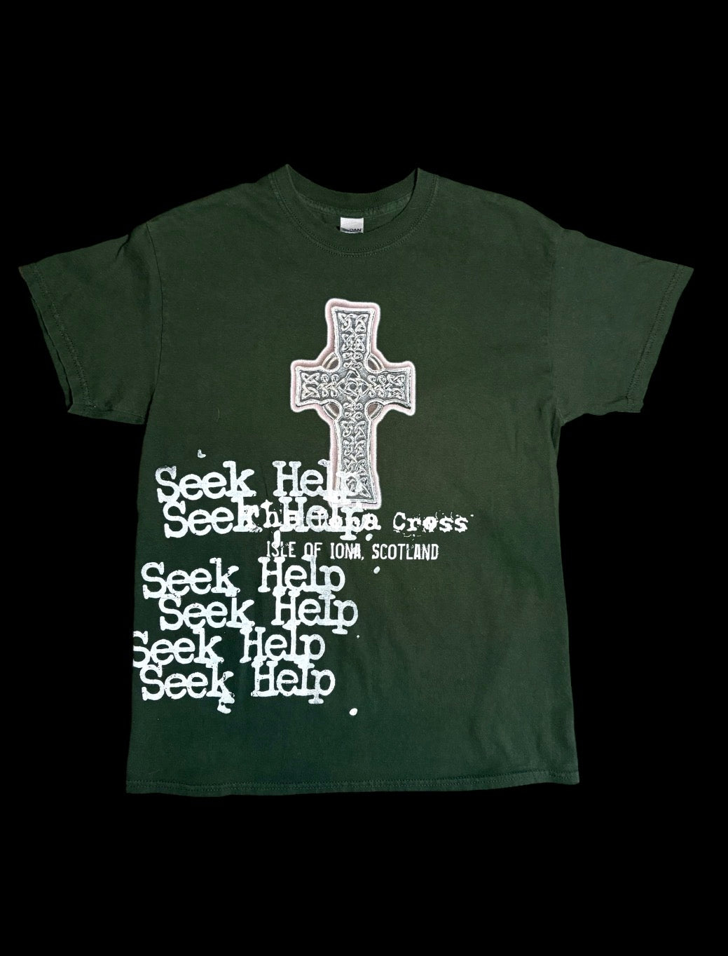 cross seek help tee