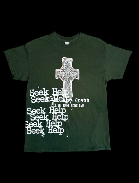 cross seek help tee