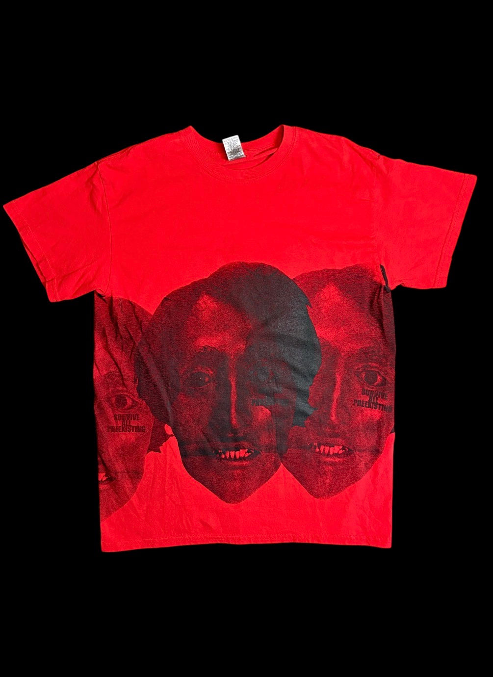 triple face tee